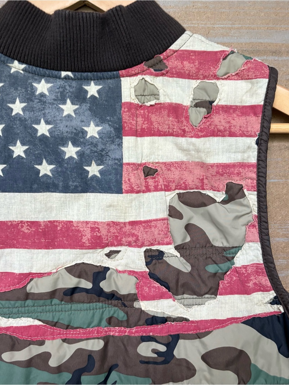 Ralph Lauren Red, White & Blue and Camo Vest - Picture 3 of 6